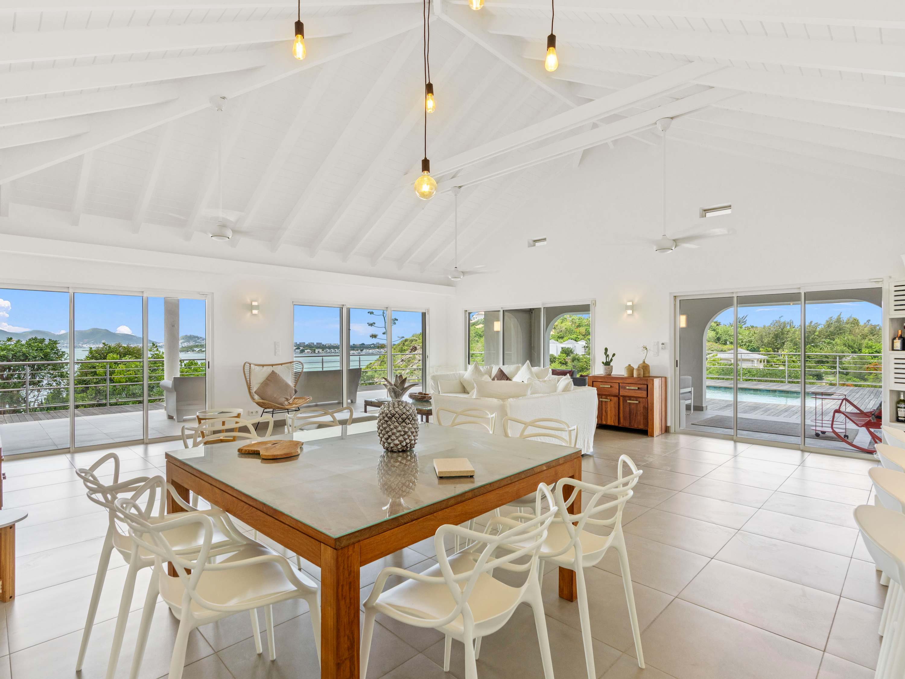 Villa Imagine in Terres Basses, Oceanfront Five Bedroom Villa with Private Pool - Photo 6