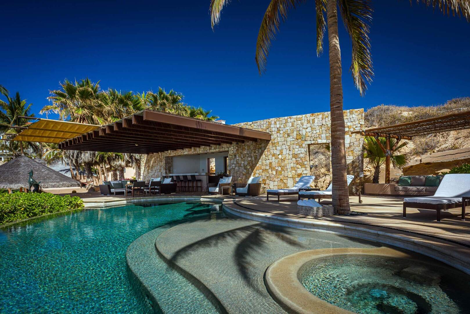 Villa La Concha, Oceanfront Six-Bedroom Estate in Cabo Real Main View