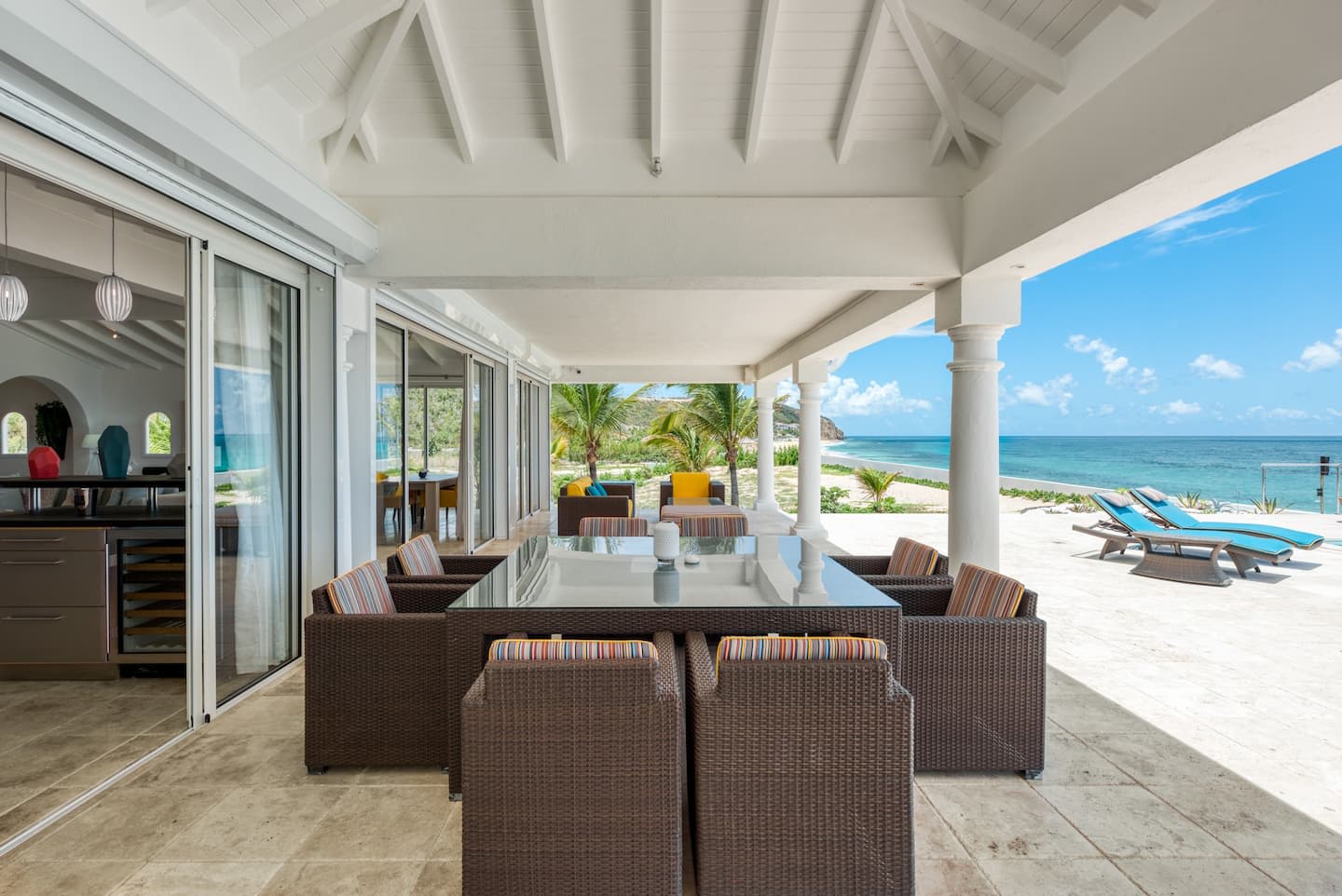 Villa La Vie en Bleu, Baie Rouge Beachfront for Four Gallery 1