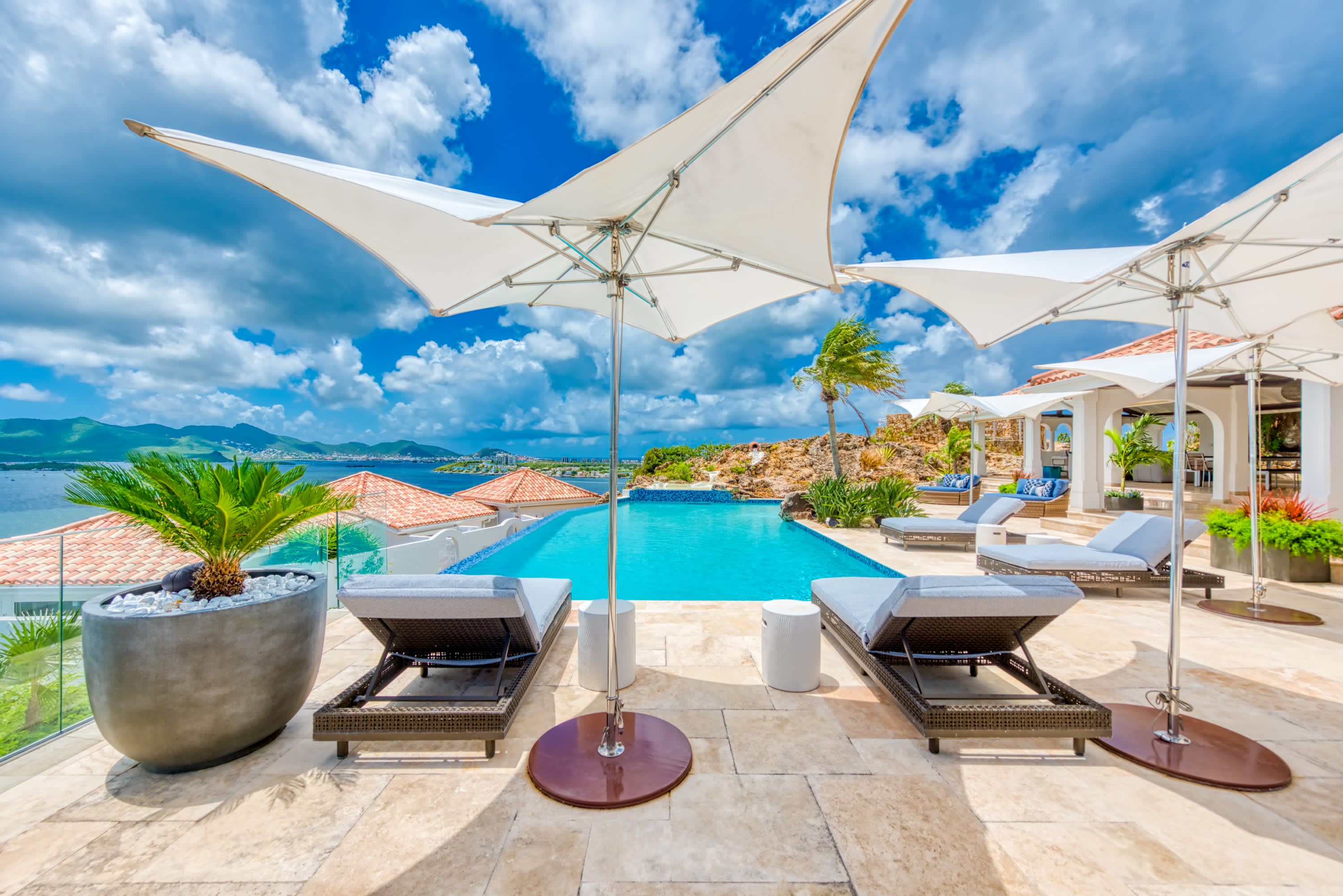 Villa Le Rocher, A Five Bedroom Terres Basses Villa with Simpson Bay Views Gallery 1