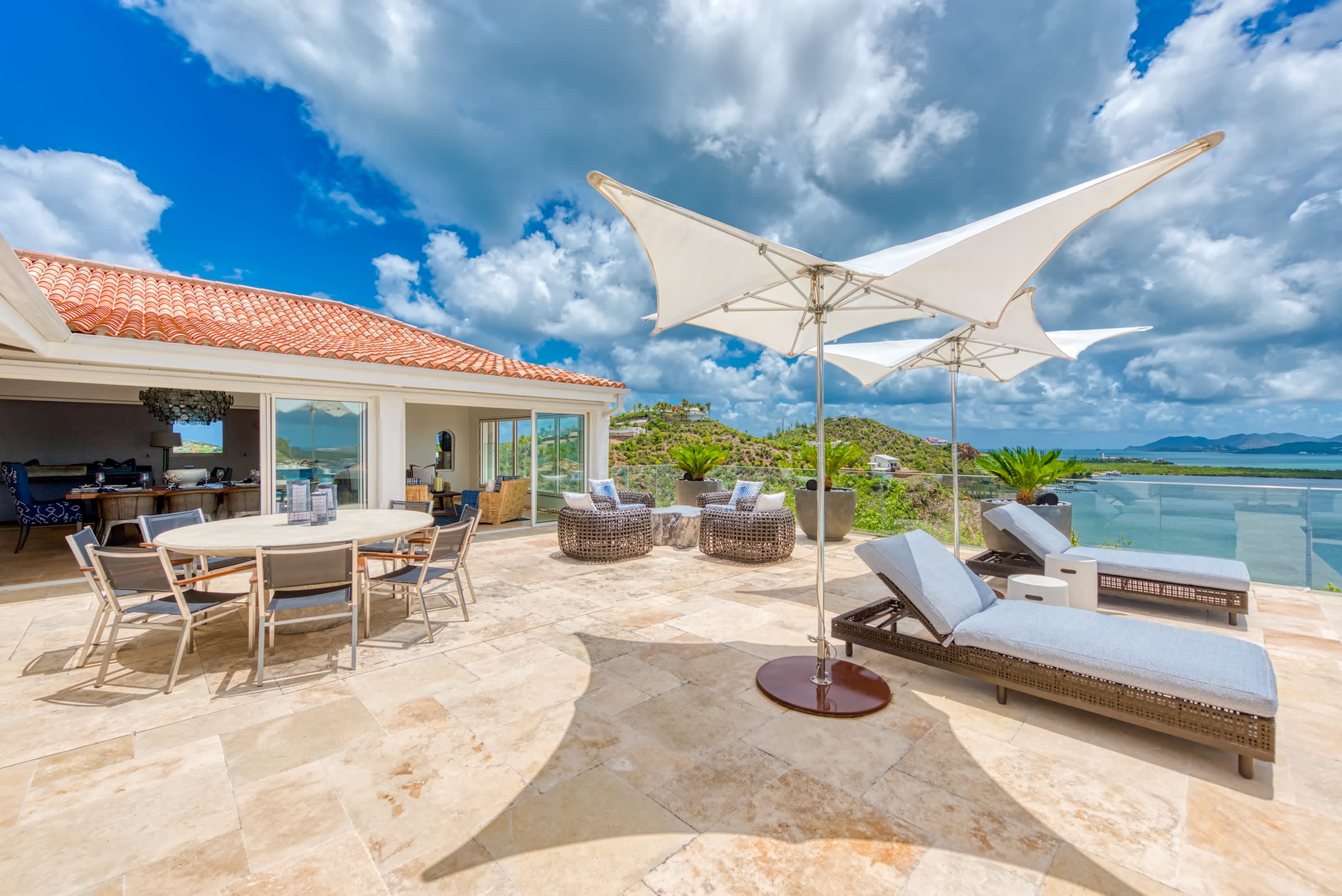 Villa Le Rocher, A Five Bedroom Terres Basses Villa with Simpson Bay Views Gallery 3