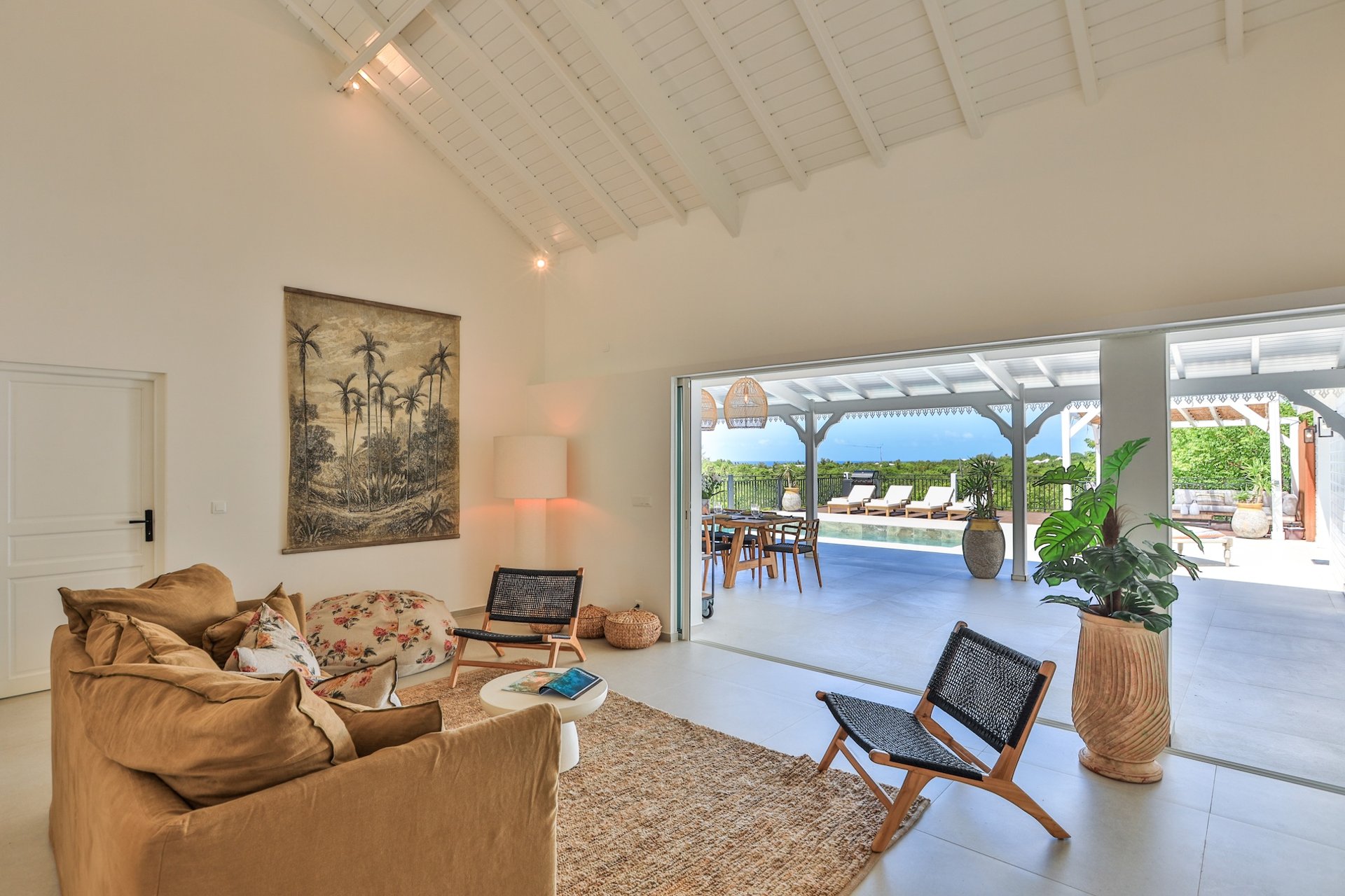 Villa Les Oliviers, a Four-Bedroom Terres Basses Retreat with Private Pool and Koi-Pond Calm - Photo 19