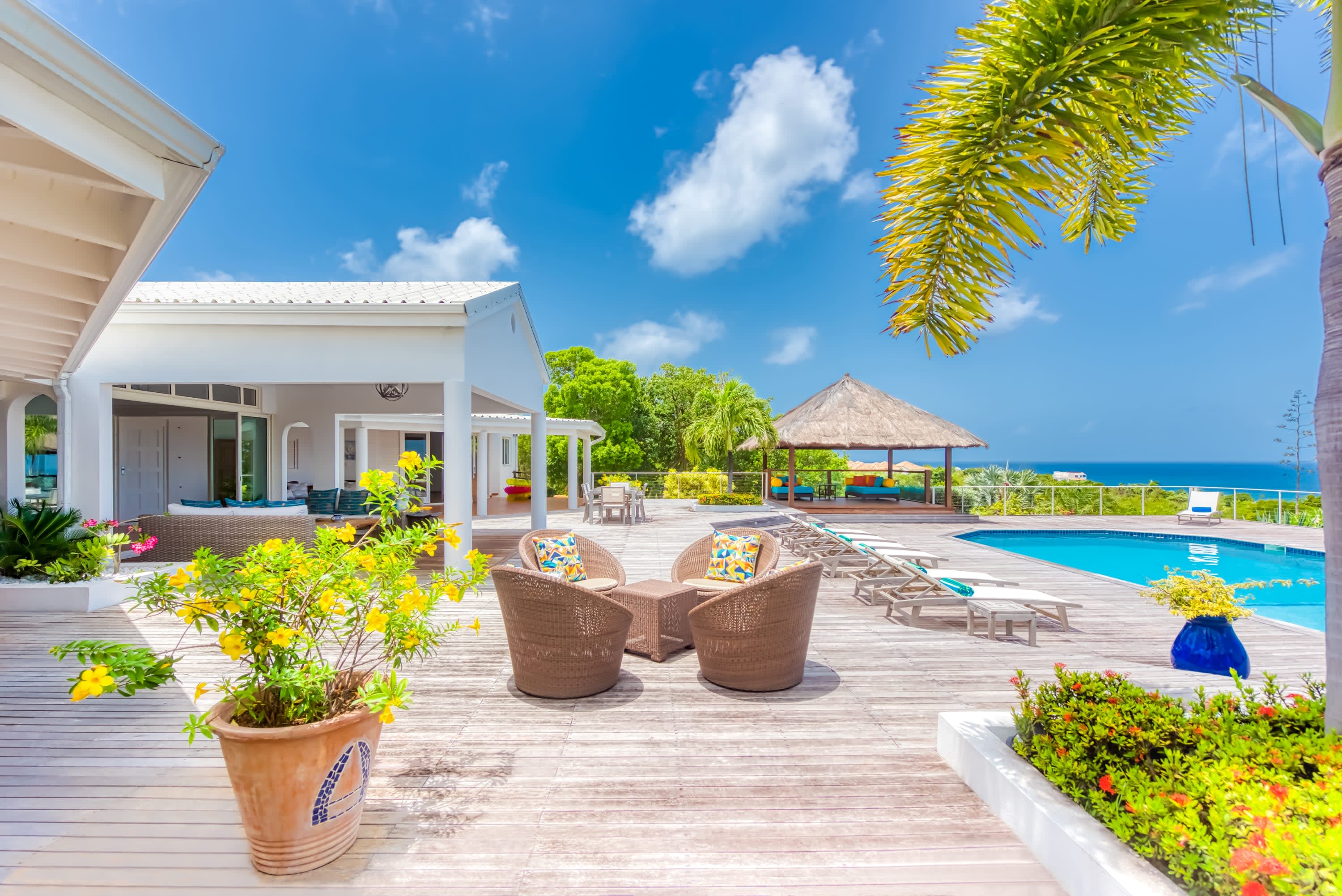 Villa Lotus, Accessible 3 Bedroom Sea View Villa Near Baie Longue Gallery 2