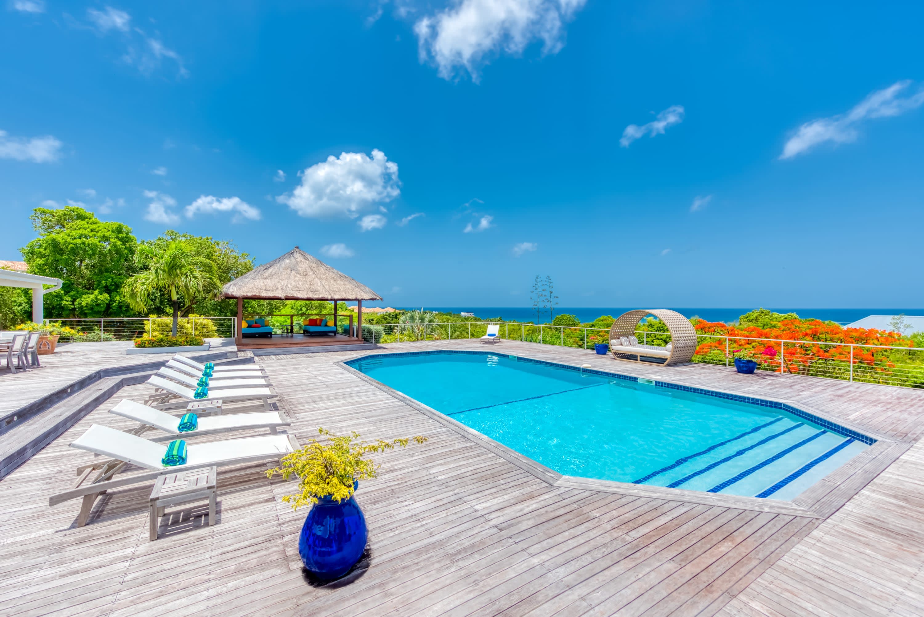Villa Lotus, Accessible 3 Bedroom Sea View Villa Near Baie Longue Gallery 3