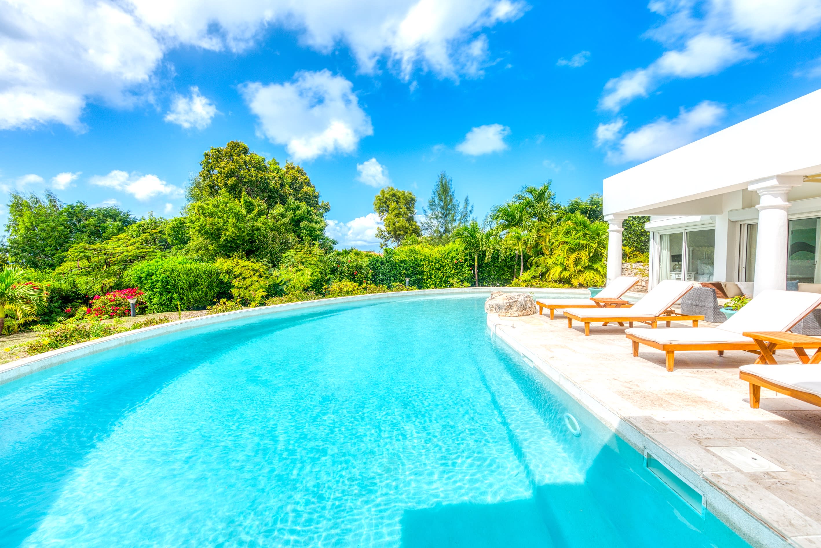 Villa Lune de Miel, A Romantic Two Bedroom Sea View Retreat in Terres Basses Main View
