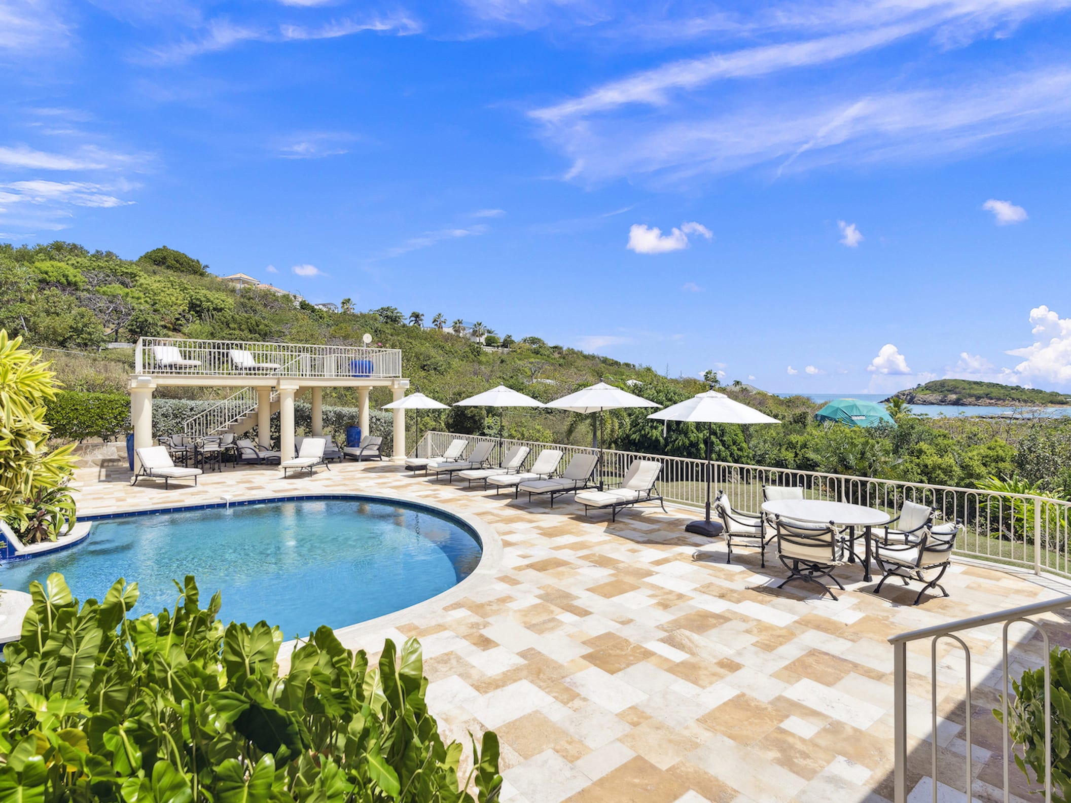 Villa Maison de Reve, a Private Terres Basses Estate with Sea Views and a Rainforest Pool Gallery 1