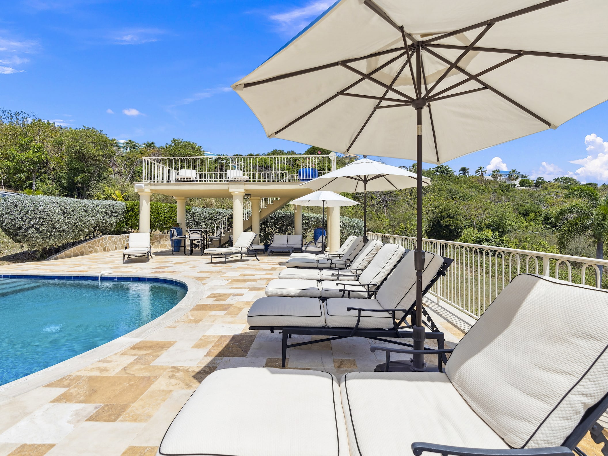 Villa Maison de Reve, a Private Terres Basses Estate with Sea Views and a Rainforest Pool Gallery 2