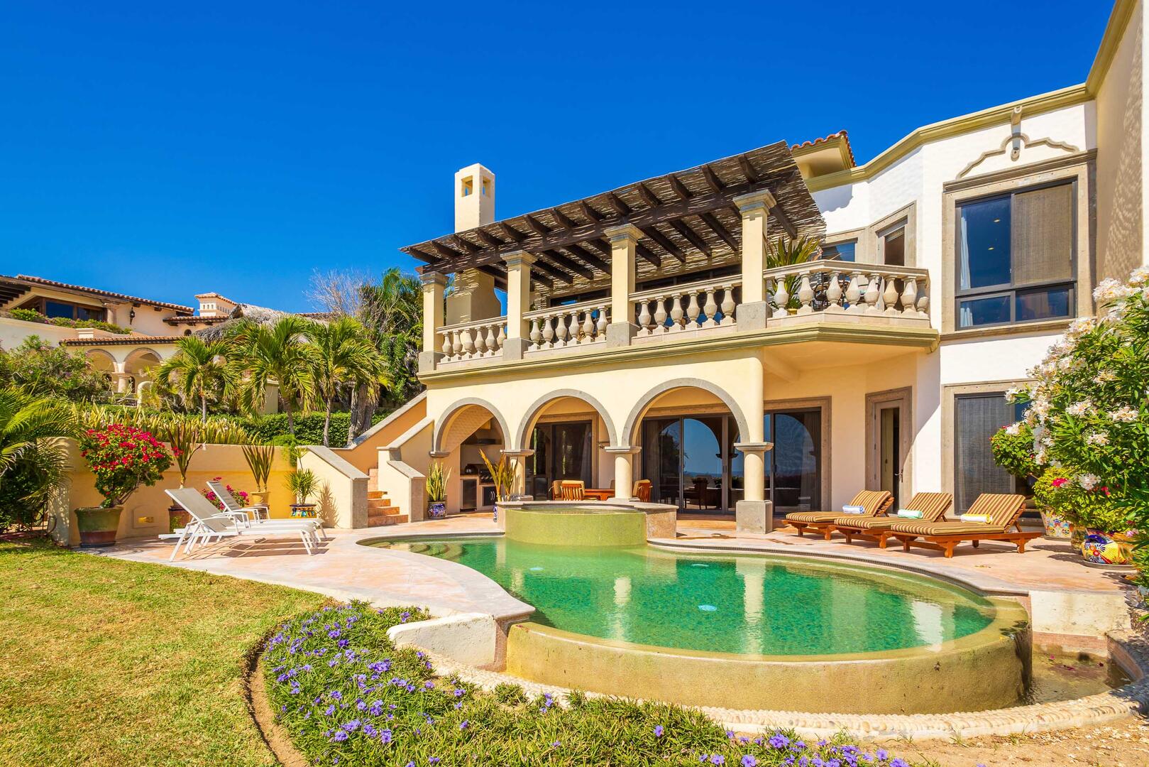 Villa Mariposa, Ocean-View Hacienda Villa in Cabo Del Sol Gallery 1