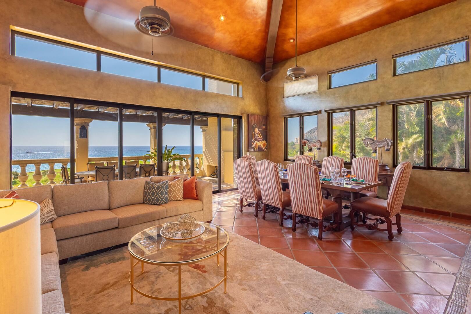 Villa Mariposa, Ocean-View Hacienda Villa in Cabo Del Sol - Photo 8