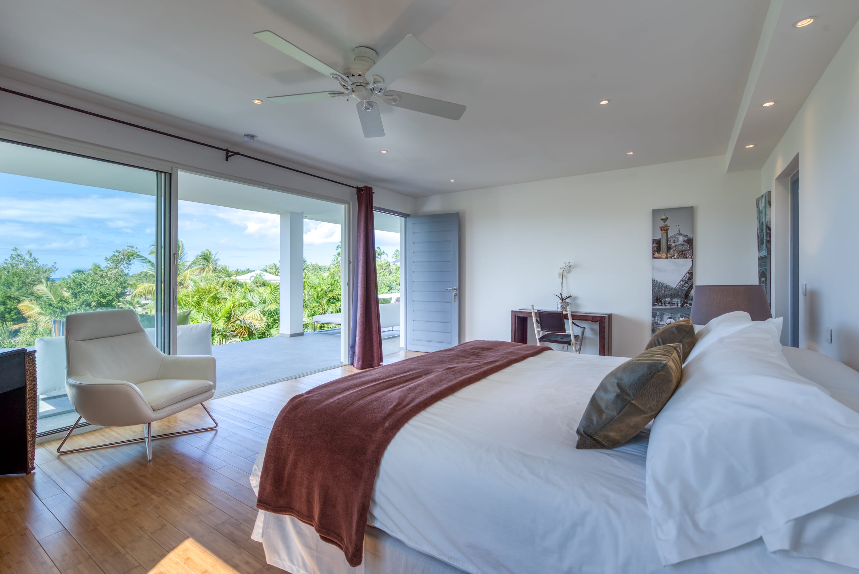 Villa Palm Bay, a Sleek Sea View Retreat in Terres Basses - Photo 41