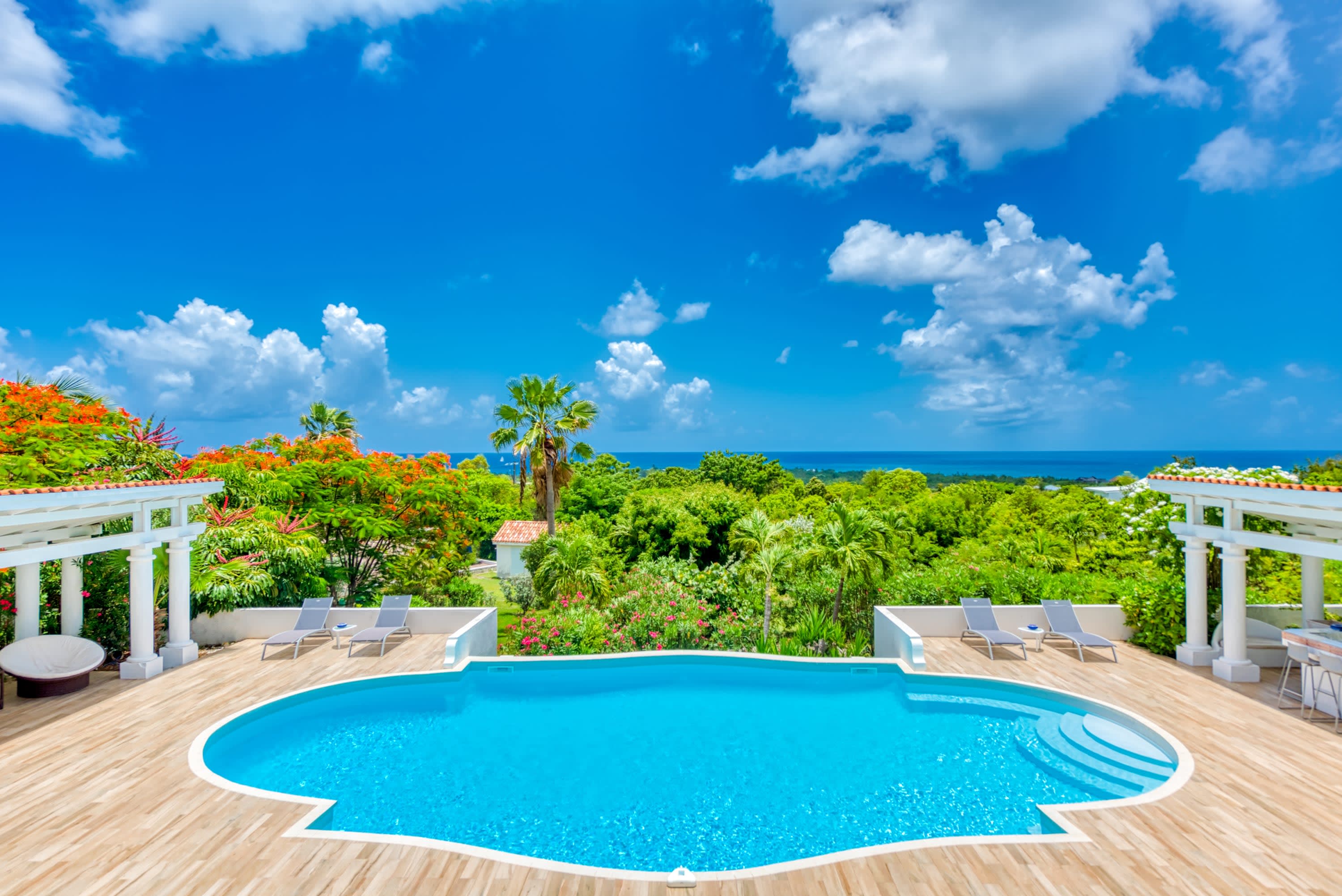 Villa Pamplemousse, Sea View Serenity in Les Terres Basses Gallery 2