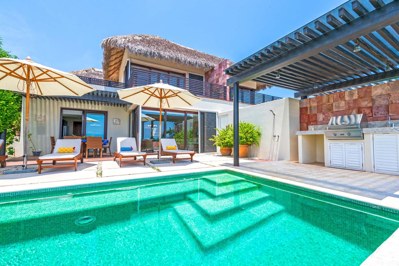 Villa Perla, a Three Bedroom Punta Mita Villa with Ocean Views, Infinity Pool and Beach Club Access - Photo 6