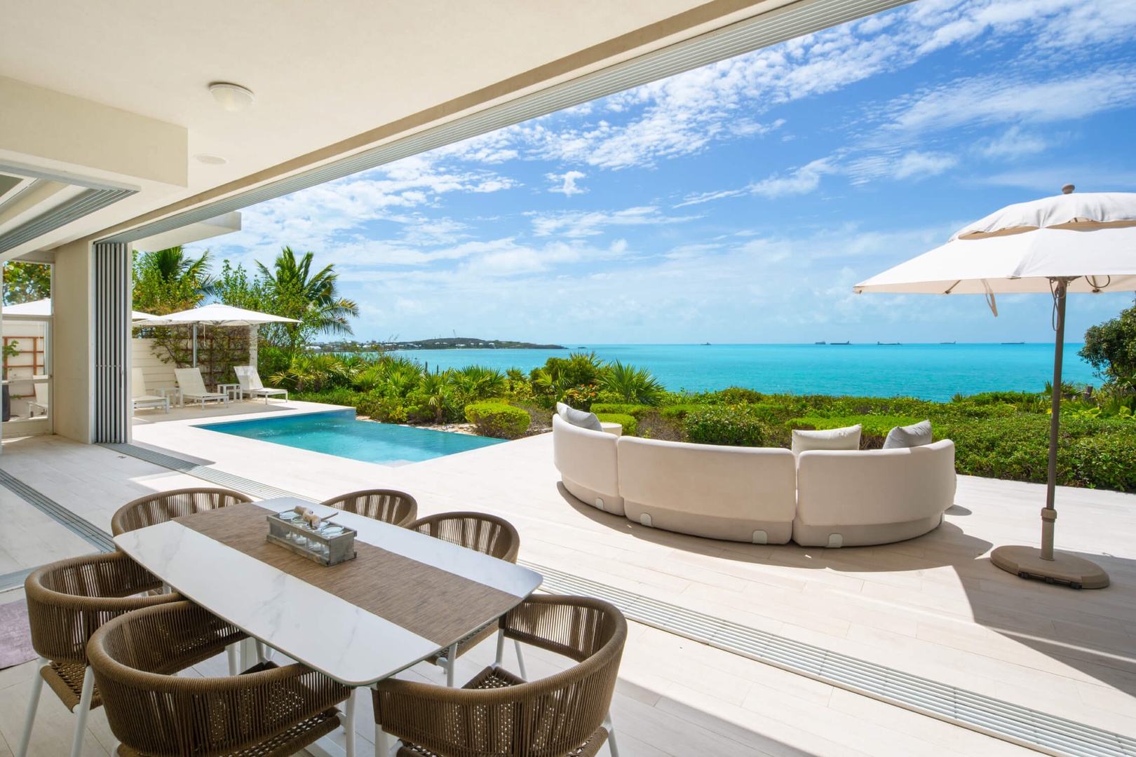 Villa Sol y Luna, Oceanfront Glass and Moonlit Terraces in Providenciales Gallery 1