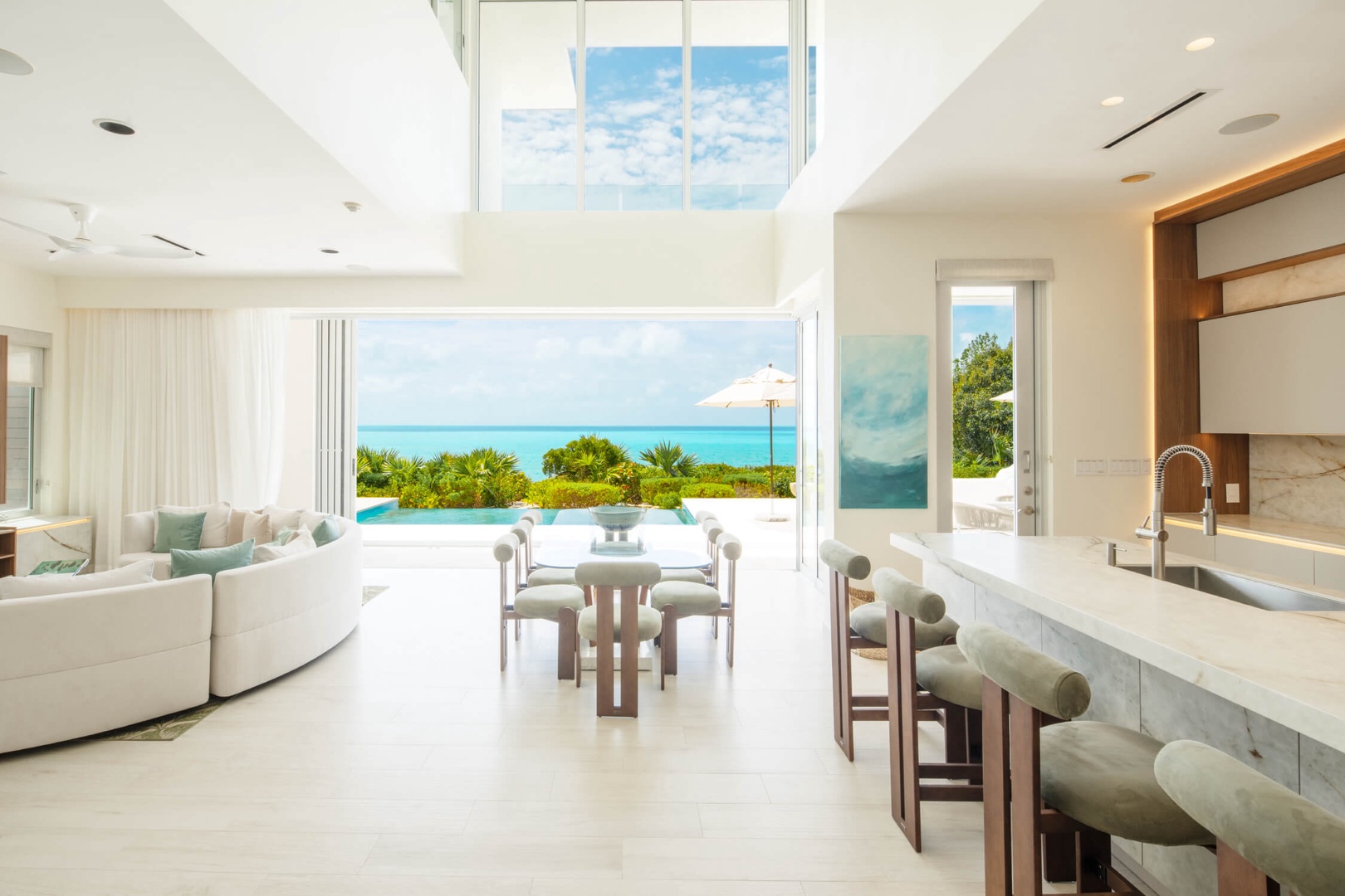 Villa Sol y Luna, Oceanfront Glass and Moonlit Terraces in Providenciales - Photo 11