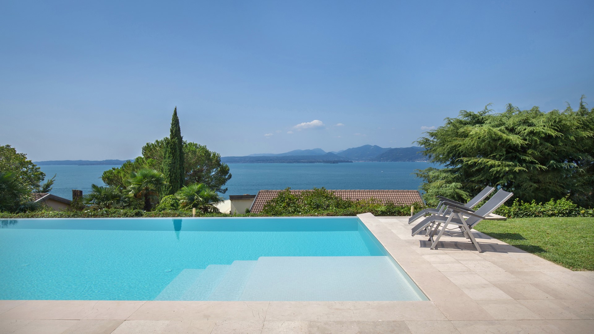 Villa Sybille, Contemporary Lake Garda Villa with Panoramic Views Gallery 2