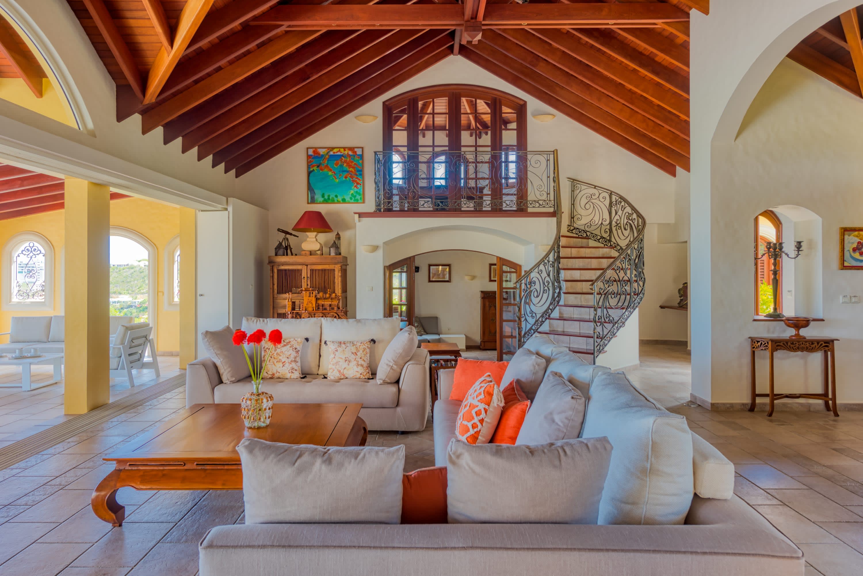 Villa Terre Azure, Terres Basses Villa with Lagoon Views and a 50-Foot Infinity Pool - Photo 10