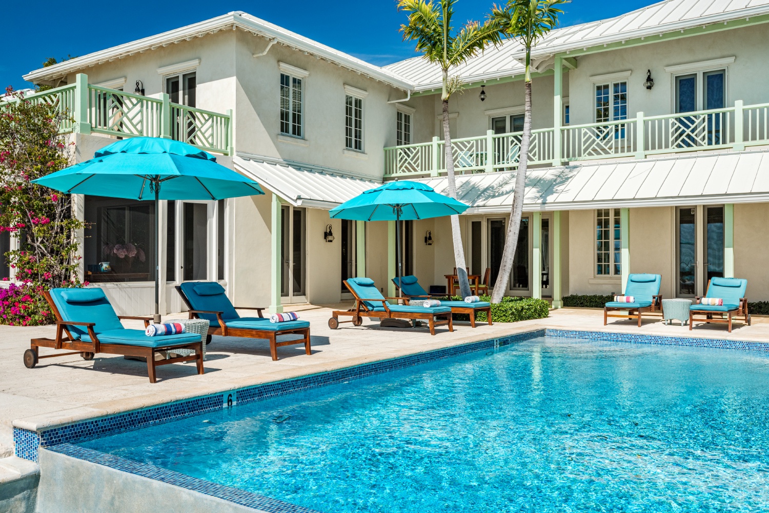 Villa Turquesa, Sapodilla Bay Beachfront Villa with Private Dock and Infinity Pool Main View