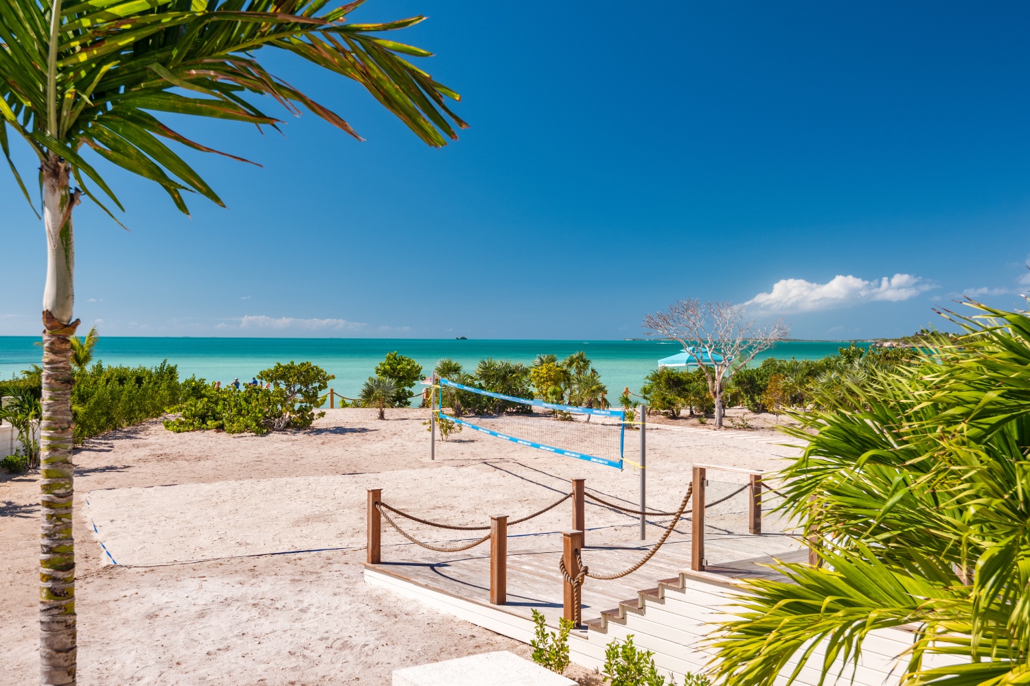 Villa Vamar on Taylor Bay Beach, Private Oceanfront Provo Villa for 12 - Photo 9