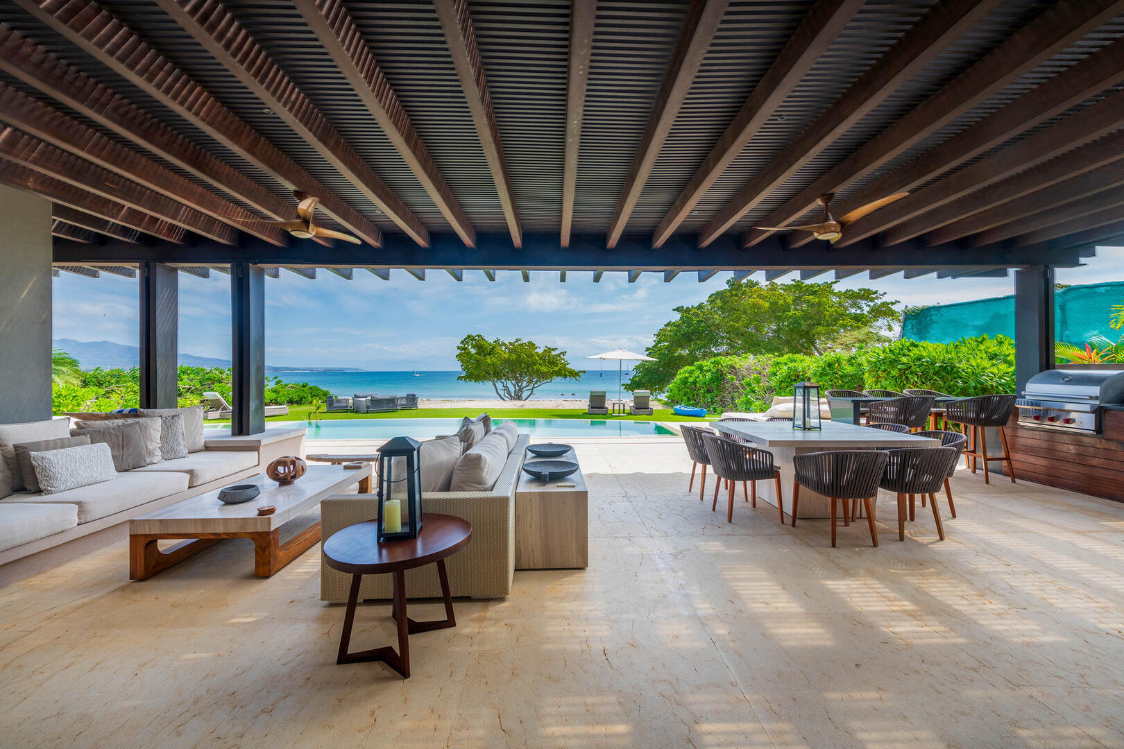 Villa Vista Hermosa, Oceanfront Punta Mita Villa with Private Beach Club Access - Photo 6