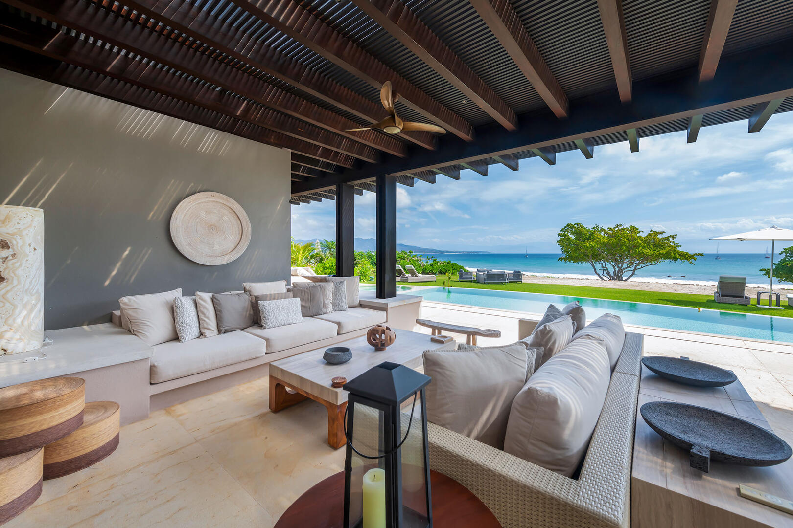 Villa Vista Hermosa, Oceanfront Punta Mita Villa with Private Beach Club Access Main View