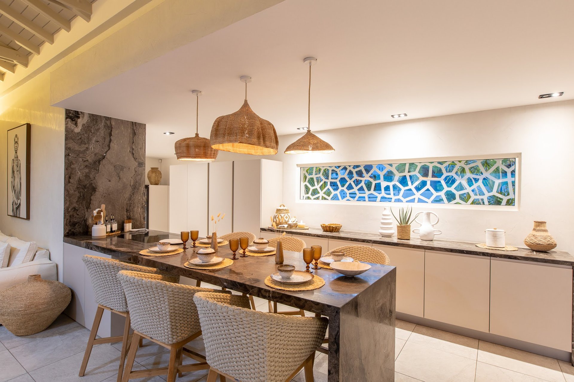 Villa Vogue Art, Five King Suites with Pinel Island Views in Cul de Sac - Photo 13