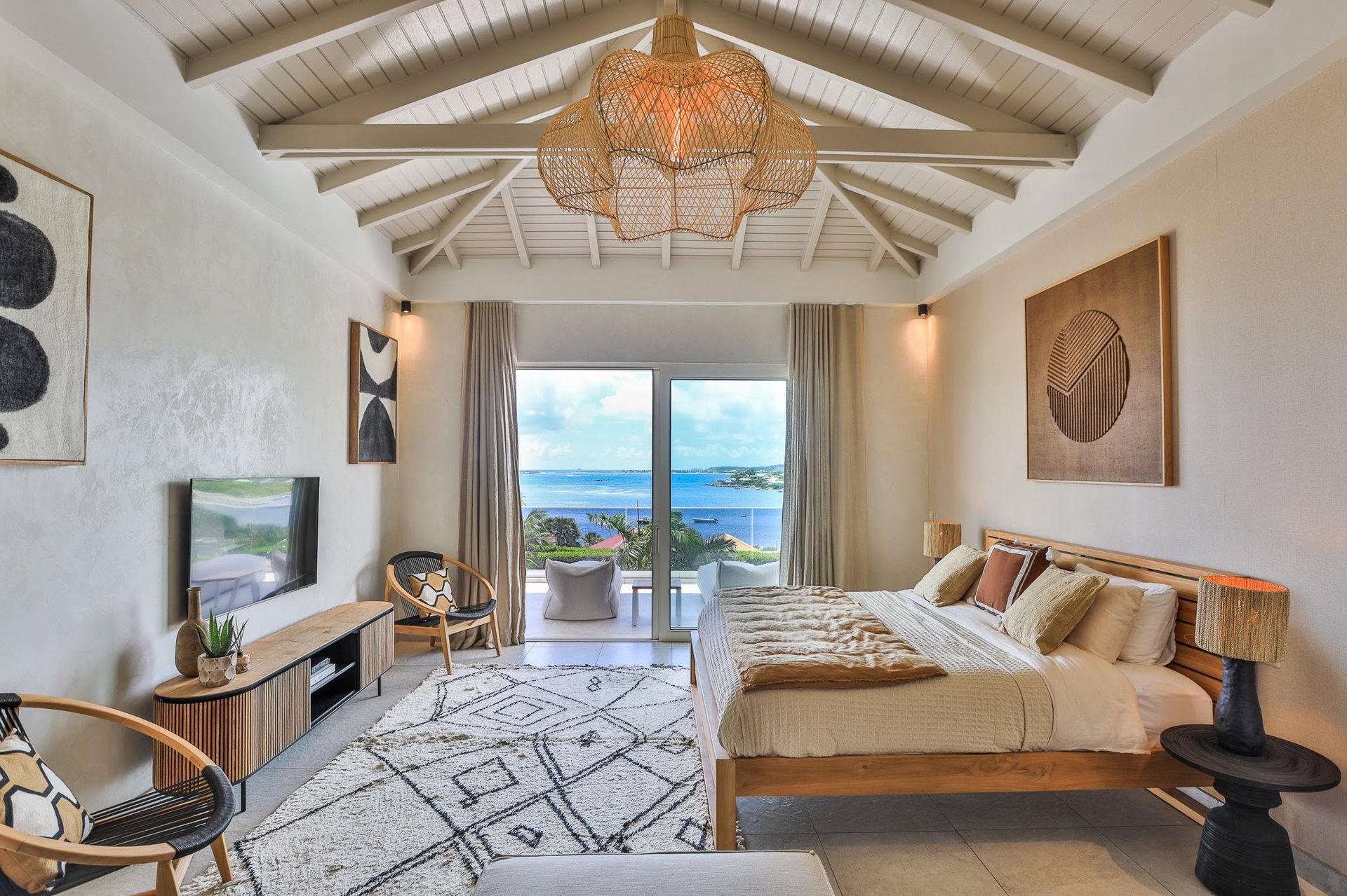 Villa Vogue Art, Five King Suites with Pinel Island Views in Cul de Sac - Photo 21