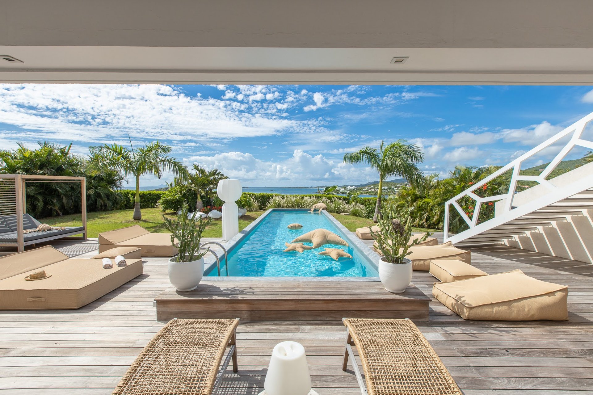 Villa Vogue Art, Five King Suites with Pinel Island Views in Cul de Sac - Photo 44