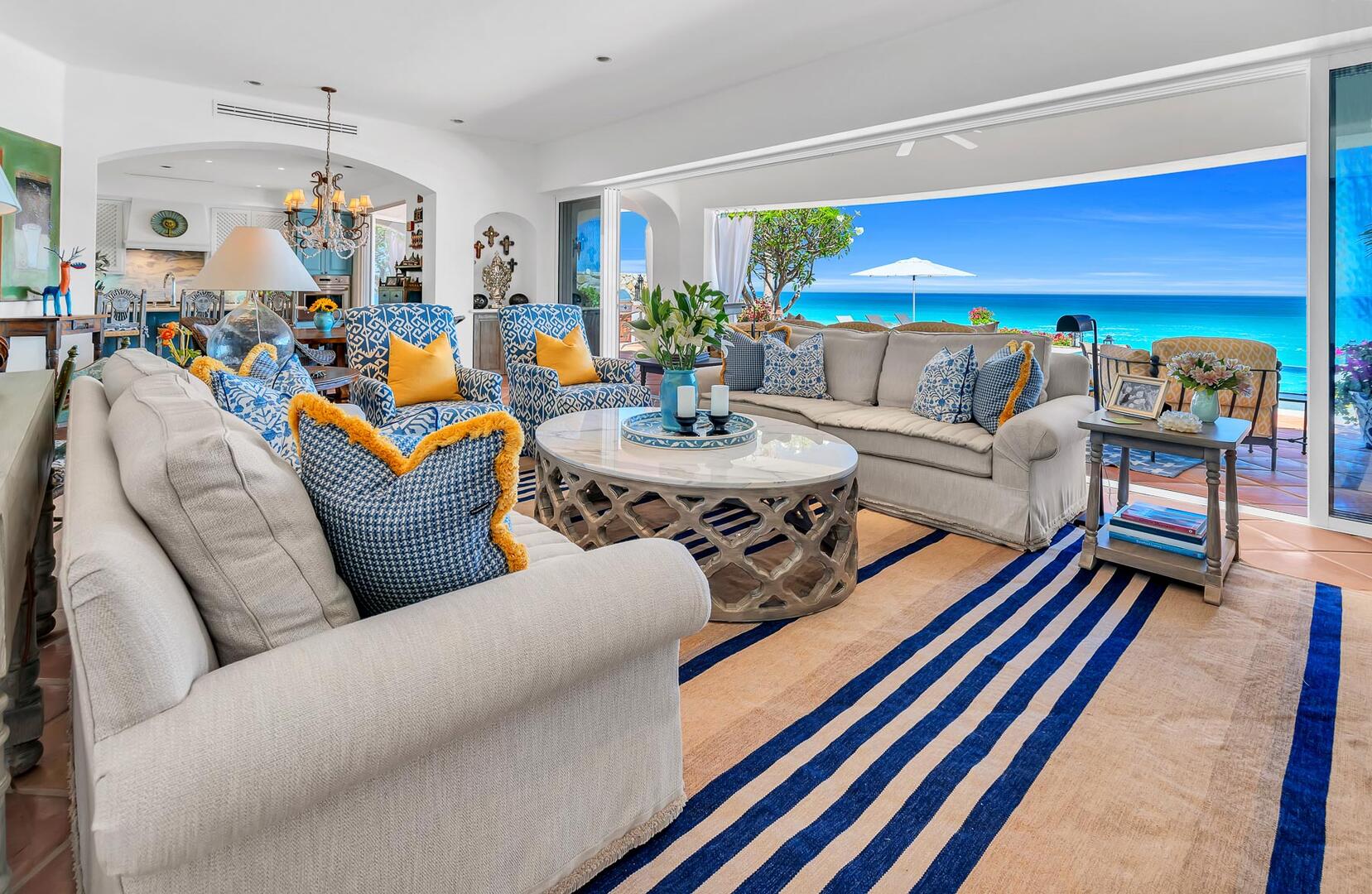 Villas del Mar 313 Beachfront Palmilla Villa with Private Sand Access Gallery 1