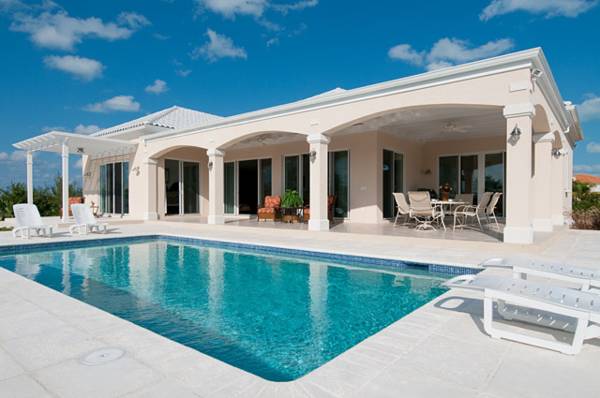 Villa Vivace, Contemporary Leeward Waterfront Villa with Private Dock and Pool Main View